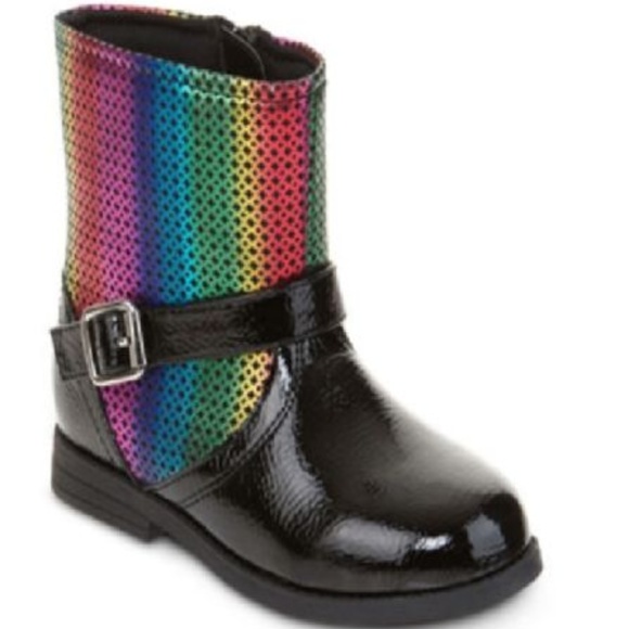 Girls Boots Raye Engineer Okie Dokie tod size 9 NEW - Picture 1 of 5